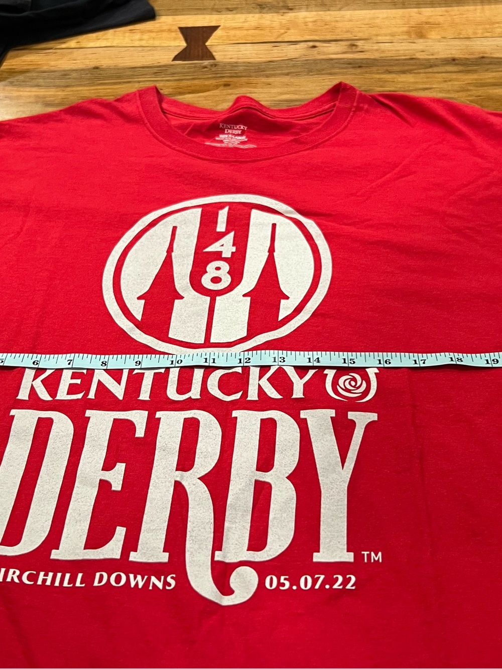 Kentucky Derby Red Short Sleeve Tee - Picture 5 of 6